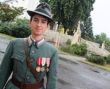 Jirka Páč v dobové uniformě (foto:rb)